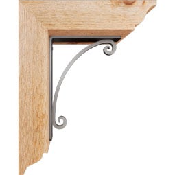 Ekena Millwork - BKTILE01 - Legacy Traditional Ironcrest Rustic Timber Wood Bracket