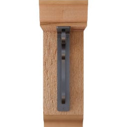 Ekena Millwork - BKTIOL01 - Orleans Traditional Ironcrest Rustic Timber Wood Bracket