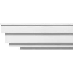 Spectis Moulders Inc. - MD1184 - 13 3/4"H x 10 1/2"P Crown Moulding, 12' 0" Length, Urethane