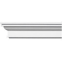 Spectis Moulders Inc. - MD1204 - 6"H x 3 1/2"P Standard Moulding, 12' 0" Length, Urethane
