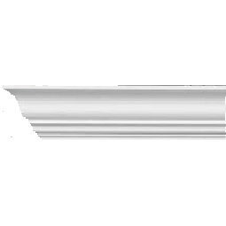 Spectis Moulders Inc. - MD1217 - 3 1/2"H x 3 3/4"P Crown Moulding, 12' 0" Length, Urethane