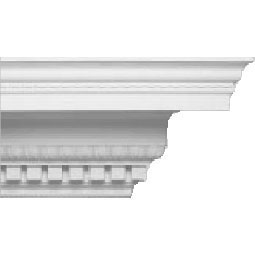 Spectis Moulders Inc. - MD1242 - 24"H x 24"P Crown Moulding, 12' 0" Length, Urethane