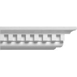 Spectis Moulders Inc. - MD1246 - 11 1/4"H x 9 1/2"P, 2" x 2 3/4" Dentil, Dentil Crown Moulding, 12' 0" Length, Urethane