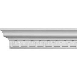 Spectis Moulders Inc. - MD1293 - 5 1/4"H x 3"P Crown Moulding, 12' 0" Length, Urethane