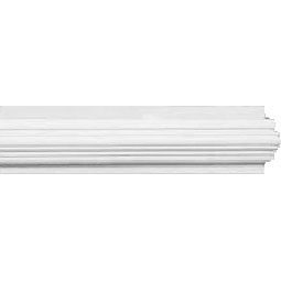 Spectis Moulders Inc. - MD1322 - 3 3/4"H x 1 1/8"P Standard Moulding, 12' 0" Length, Urethane