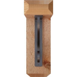 Ekena Millwork - BKTIAS04 - Ashford Craftsman Ironcrest Rustic Timber Wood Bracket