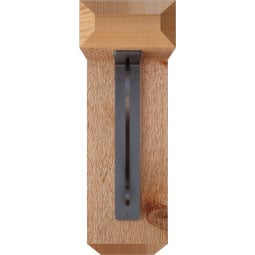 Ekena Millwork - BKTIED04 - Edwards Craftsman Ironcrest Rustic Timber Wood Bracket