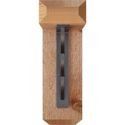 Ekena Millwork - BKTILO04 - Loera Craftsman Ironcrest Rustic Timber Wood Bracket