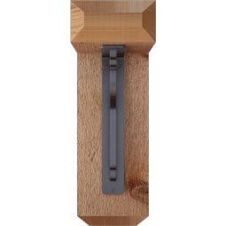 Ekena Millwork - BKTIMA04 - Maria Craftsman Ironcrest Rustic Timber Wood Bracket