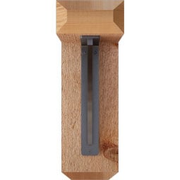 Ekena Millwork - BKTINE04 - Nevio Craftsman Ironcrest Rustic Timber Wood Bracket
