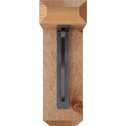 Ekena Millwork - BKTITN04 - Tristan Craftsman Ironcrest Rustic Timber Wood Bracket