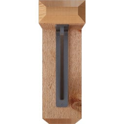 Ekena Millwork - BKTITR04 - Traditional Craftsman Ironcrest Rustic Timber Wood Bracket