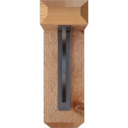 Ekena Millwork - BKTIVE04 - Versailles Craftsman Ironcrest Rustic Timber Wood Bracket
