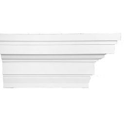 Spectis Moulders Inc. - MD1500 - 22"H x 12"P Crown Moulding, 12' 0" Length, Urethane
