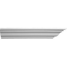 Spectis Moulders Inc. - MD1588 - 10"H x 8"P Crown Moulding, 12' 0" Length, Urethane