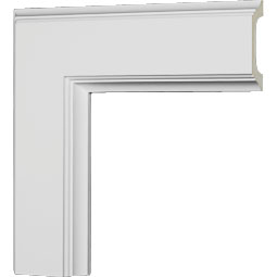 Ekena Millwork - CC05ICN02X14X14TR - 14"W x 2"P x 14"L Inner Corner for 5" Traditional Coffered Ceiling System