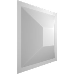 Ekena Millwork - WPDI - 11 7/8"W x 11 7/8"H Diane EnduraWall Decorative 3D Wall Panel