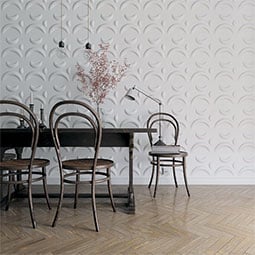 Ekena Millwork - WPSE - 11 7/8"W x 11 7/8"H Seville EnduraWall Decorative 3D Wall Panel