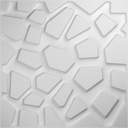 Ekena Millwork - WPDU - 19 5/8"W x 19 5/8"H Dublin EnduraWall Decorative 3D Wall Panel