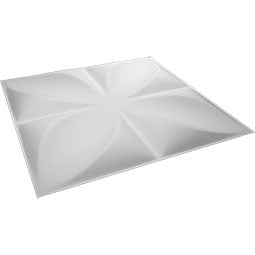 Ekena Millwork - WPAL - 19 5/8"W x 19 5/8"H Alexa EnduraWall Decorative 3D Wall Panel