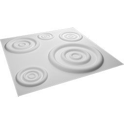 Ekena Millwork - WPRE - 19 5/8"W x 19 5/8"H Reece EnduraWall Decorative 3D Wall Panel