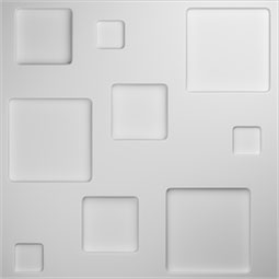 Ekena Millwork - WPDE - 19 5/8"W x 19 5/8"H Devon EnduraWall Decorative 3D Wall Panel