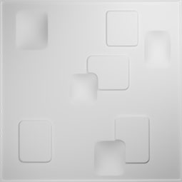 Ekena Millwork - WPAV - 19 5/8"W x 19 5/8"H Avila EnduraWall Decorative 3D Wall Panel