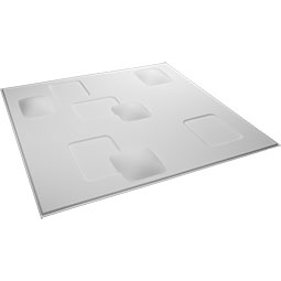 Ekena Millwork - WPAV - 19 5/8"W x 19 5/8"H Avila EnduraWall Decorative 3D Wall Panel