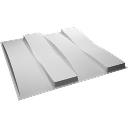 Ekena Millwork - WPCA - 19 5/8"W x 19 5/8"H Caputo EnduraWall Decorative 3D Wall Panel