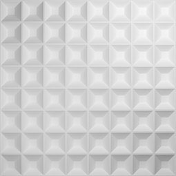 Ekena Millwork - WPBR - 19 5/8"W x 19 5/8"H Bradford EnduraWall Decorative 3D Wall Panel