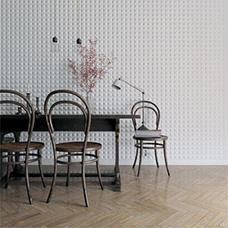 Ekena Millwork - WPBR - 19 5/8"W x 19 5/8"H Bradford EnduraWall Decorative 3D Wall Panel