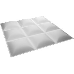 Ekena Millwork - WPCL - 19 5/8"W x 19 5/8"H Classic EnduraWall Decorative 3D Wall Panel