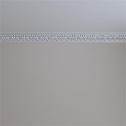 Ekena Millwork - MLD03X03X04TI - Endurathane Tirana Crown Moulding, 2 5/8"H x 2 5/8"P x 3 5/8"F x 94 1/2"L, Factory Primed