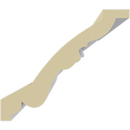 Ekena Millwork - MLD03X04X05LE - Endurathane Legacy Crown Moulding, 3 1/8"H x 3 5/8"P x 5"F x 94 1/2"L, Factory Primed