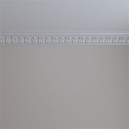 Ekena Millwork - MLD03X04X05LE - Endurathane Legacy Crown Moulding, 3 1/8"H x 3 5/8"P x 5"F x 94 1/2"L, Factory Primed
