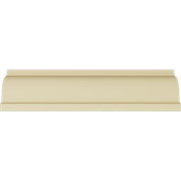 Ekena Millwork - MLD04X03X05SC - Endurathane Scott Crown Moulding, 4 1/4"H x 2 3/4"P x 5"F x 94 1/2"L, Factory Primed
