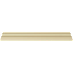 Ekena Millwork - MLD05X05X07FR - Endurathane Francis Crown Moulding, 4 1/2"H x 4 3/4"P x 6 5/8"F x 94 1/2"L, Factory Primed