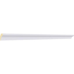 Ekena Millwork - MLD00X00X01TR - Endurathane Traditional Crown Moulding, 3/4"H x 3/4"P x 7/8"F x 94 1/2"L, Factory Primed