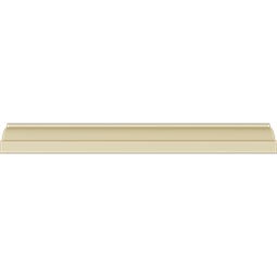 Ekena Millwork - MLD02X02X02ED - Endurathane Edinburgh Crown Moulding, 1 1/2"H x 1 1/2"P x 2 1/8"F x 94 1/2"L, Factory Primed