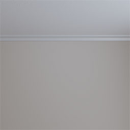 Ekena Millwork - MLD02X02X02ED - Endurathane Edinburgh Crown Moulding, 1 1/2"H x 1 1/2"P x 2 1/8"F x 94 1/2"L, Factory Primed