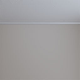 Ekena Millwork - MLD02X02X01ED - Endurathane Edinburgh Crown Moulding, 1"H x 1 1/8"P x 1 1/8"F x 94 1/2"L, Factory Primed