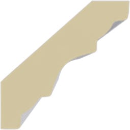 Ekena Millwork - MLD01X01X02SA - Endurathane Salem Crown Moulding, 1 1/4"H x 1 1/4"P x 1 5/8"F x 94 1/2"L, Factory Primed