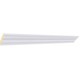 Ekena Millwork - MLD01X01X02SA - Endurathane Salem Crown Moulding, 1 1/4"H x 1 1/4"P x 1 5/8"F x 94 1/2"L, Factory Primed