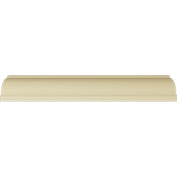 Ekena Millwork - MLD05X05X08DI - Endurathane Diane Crown Moulding, 5 3/8"H x 5 1/4"P x 7 1/2"F x 94 1/2"L, Factory Primed