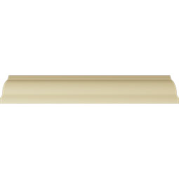 Ekena Millwork - MLD06X06X08KE - Endurathane Kent Crown Moulding, 5 7/8"H x 5 7/8"P x 8 3/8"F x 94 1/2"L, Factory Primed