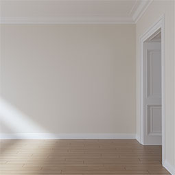 Ekena Millwork - MLD09X06X11RO - Endurathane Robin Crown Moulding, 9 1/8"H x 5 7/8"P x 10 3/4"F x 94 1/2"L, Factory Primed