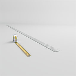 Ekena Millwork - PML02X02LY - Endurathane Lyon Panel Moulding, 2 3/8"H x 1 1/2"P x 94 1/2"L, Factory Primed