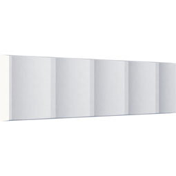 Ekena Millwork - PML02X00LY - Endurathane Lyon Panel Moulding, 1 3/4"H x 3/8"P x 94 1/2"L, Factory Primed