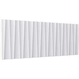 Ekena Millwork - PML06X01NA - Endurathane Naomi Panel Moulding, 6 3/8"H x 5/8"P x 94 1/2"L, Factory Primed