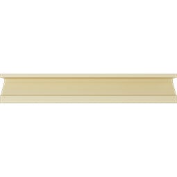 Ekena Millwork - MLD06X05ST - Endurathane Standard Moulding, 5 3/4"H x 4 3/4"P x 94 1/2"L, Factory Primed